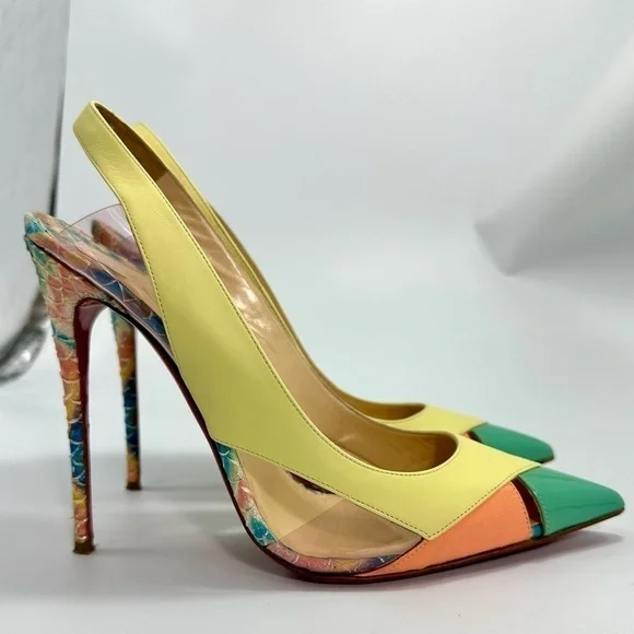 Christian Louboutin Air Chance 120 Primevere size 10.5 - Picture 7 of 16